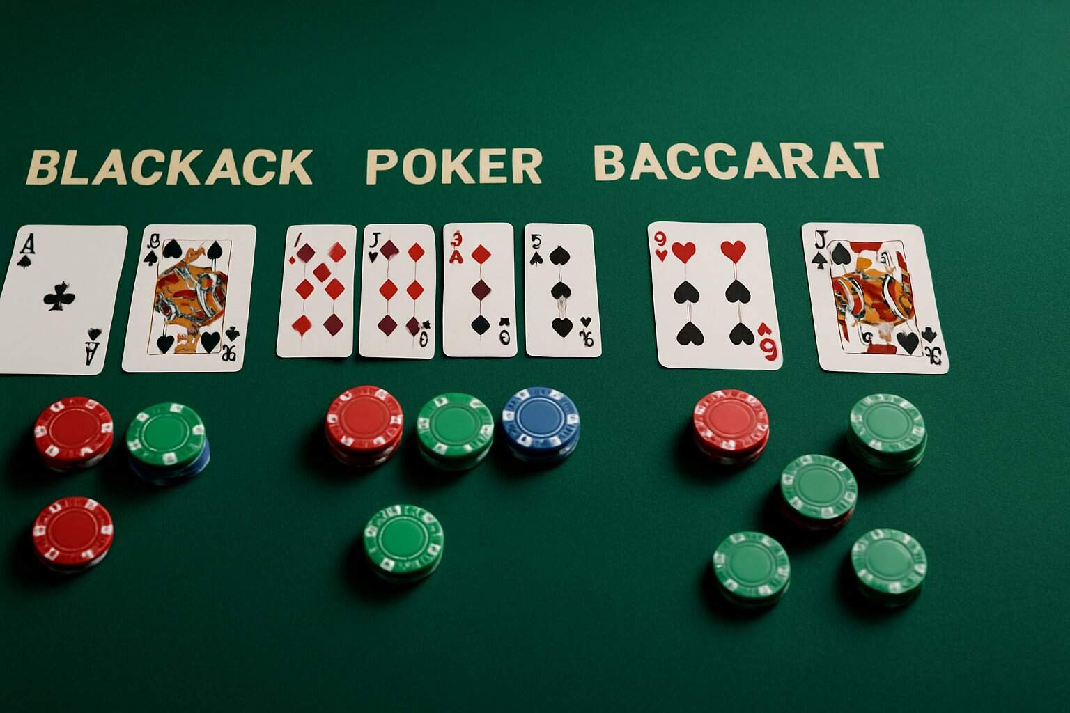 Comparing Card Games: Blackjack vs Poker, Pontoon vs Blackjack, and Baccarat vs Blackjack