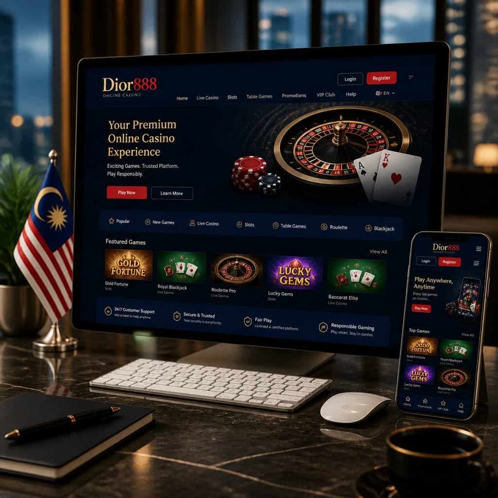 Dior888 Online Casino Review: A Complete Guide to Malaysia’s Gaming Platform